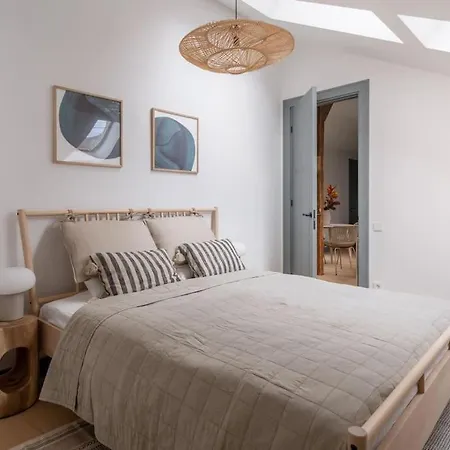 아파트 Bright Designer Mansard In City Centre 리가