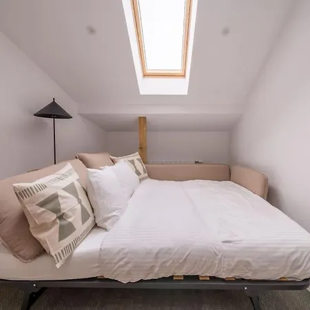 Bright Designer Mansard In City Centre Apartament *