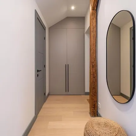 아파트 Bright Designer Mansard In City Centre